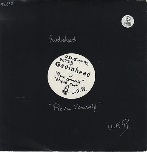 Radiohead Drill EP - Test Pressing 12" vinyl single (12 inch record / Maxi-single) UK R-H12DR280563