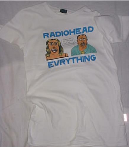 Radiohead Evrything t-shirt UK R-HTSEV217344