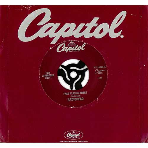 Radiohead Fake Plastic Trees 7" vinyl single (7 inch record / 45) US R-H07FA65553