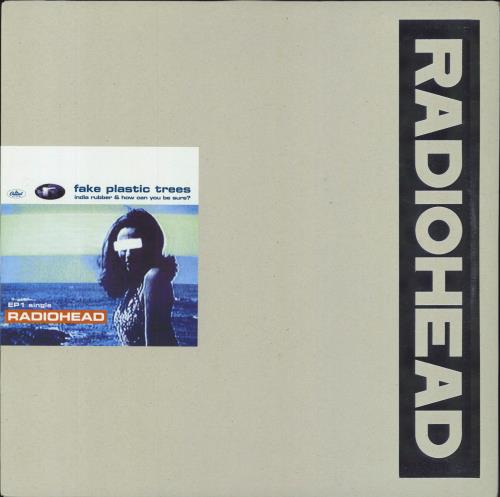 Radiohead Fake Plastic Trees 12" vinyl single (12 inch record / Maxi-single) US R-H12FA797945