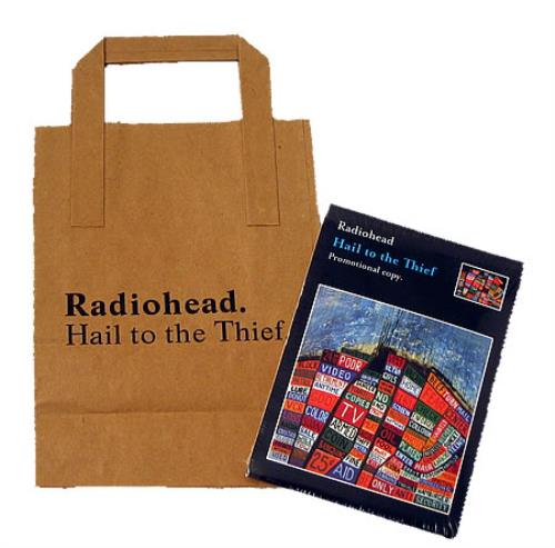 Radiohead Hail To The Thief CD + Lunch Bag CD album (CDLP) UK R-HCDHA317176