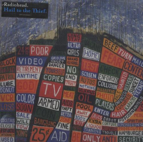 Radiohead Hail To The Thief CD album (CDLP) US R-HCDHA251644