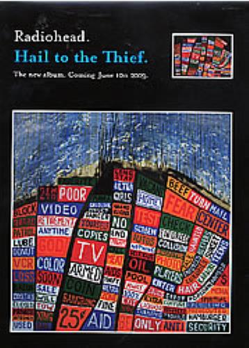 Radiohead Hail To The Thief poster US R-HPOHA276661