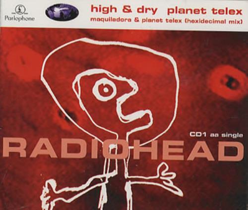 Radiohead High & Dry CD single (CD5 / 5") Australian R-HC5HI80711
