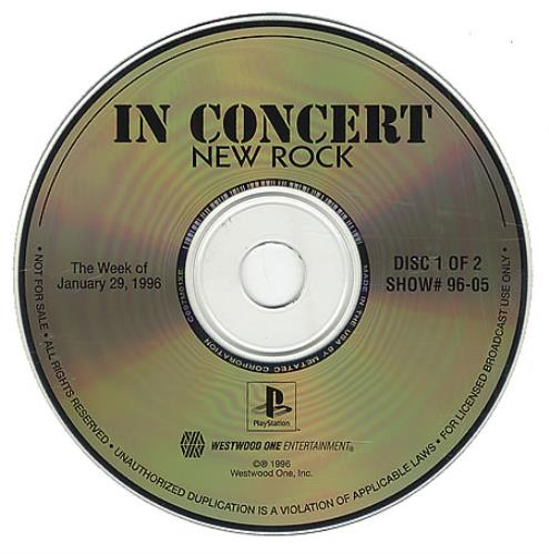 Radiohead In Concert: New Rock CD album (CDLP) US R-HCDIN137492