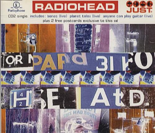 Radiohead Just - Part 2 CD single (CD5 / 5") UK R-HC5JU51294