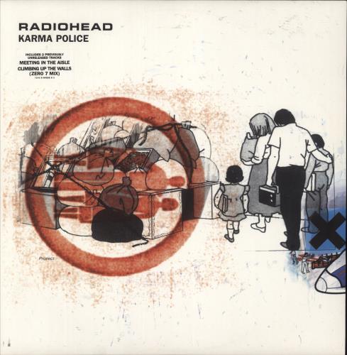 Radiohead Karma Police - EX 12" vinyl single (12 inch record / Maxi-single) UK R-H12KA490692