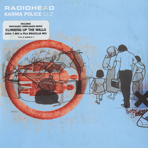 Radiohead Karma Police - Parts 1 & 2 Originals 2-CD single set (Double CD single) UK R-H2SKA129004