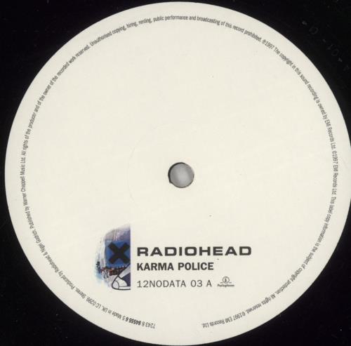 Radiohead Karma Police 12" vinyl single (12 inch record / Maxi-single) UK R-H12KA490692