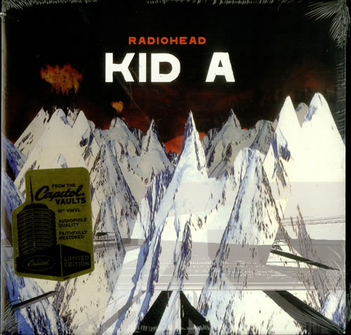 Radiohead Kid A - 180gm Vinyl - Sealed 2-LP vinyl record set (Double LP Album) US R-H2LKI447291