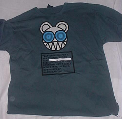 Radiohead Kid A - test specimen size s t-shirt UK R-HTSKI217345
