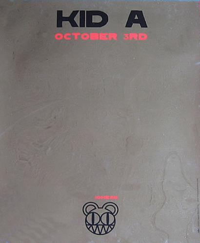 Radiohead Kid A poster US R-HPOKI391978