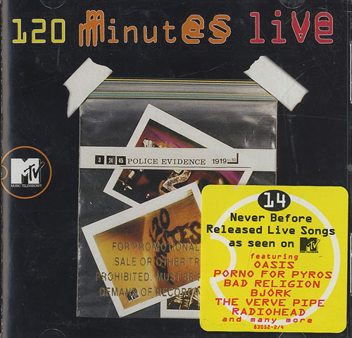 Radiohead MTV 120 Minutes Live CD album (CDLP) US R-HCDMT462072