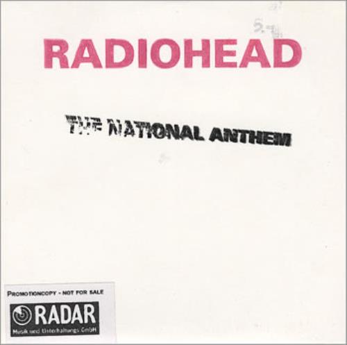 Radiohead National Anthem CD single (CD5 / 5") European R-HC5NA170252