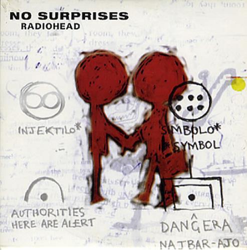 Radiohead No Surprises CD single (CD5 / 5") Belgian R-HC5NO351165