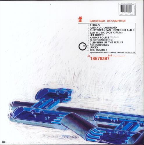 Radiohead OK Computer [2021 Edition] 2-LP vinyl record set (Double LP Album) UK R-H2LOK827652
