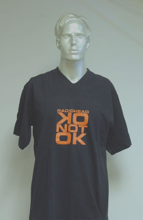 Radiohead OK Not OK t-shirt UK R-HTSOK217356