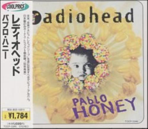 Radiohead Pablo Honey CD album (CDLP) Japanese R-HCDPA93457