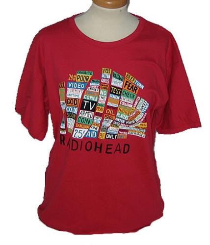 Radiohead Pacific Coast T-Shirt - Small t-shirt UK R-HTSPA367567