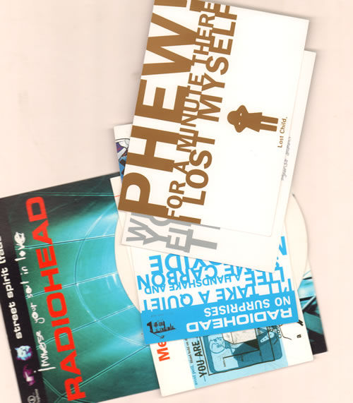 Radiohead Quantity of Six Postcards memorabilia UK R-HMMQU638453