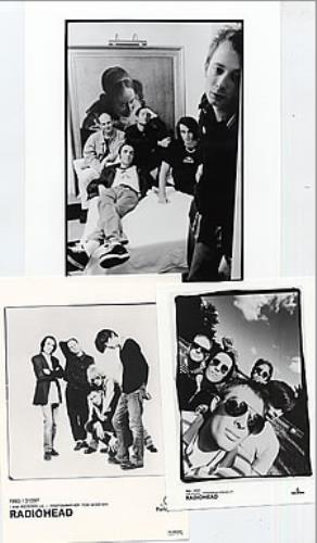 Radiohead Set of 3 Promotional Photographs photograph UK R-HPHSE261971