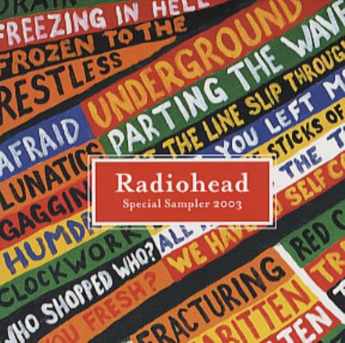 Radiohead Special Sampler 2003 CD album (CDLP) Japanese R-HCDSP311863