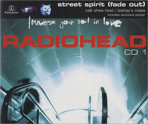 Radiohead Street Spirit (Fade Out) - 2nd issue CD1 CD single (CD5 / 5") UK R-HC5ST465679