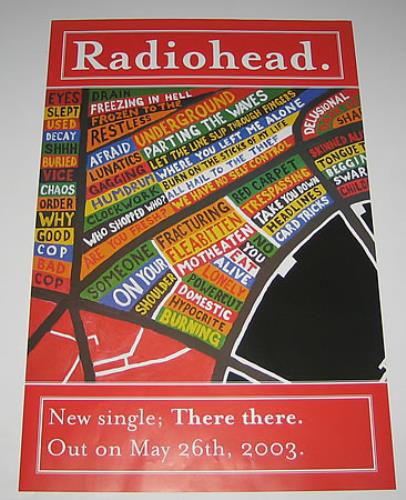 Radiohead There There poster UK R-HPOTH359600