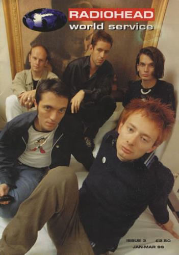 Radiohead World Service fanzine UK R-HFAWO221031
