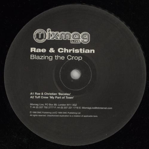 Rae & Christian Blazing The Crop 2-LP vinyl record set (Double LP Album) UK 9AE2LBL869603