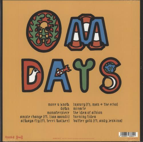 Raf Rundell O.M. Days - Eco Wax Vinyl vinyl LP album (LP record) UK 2FILPOM882584