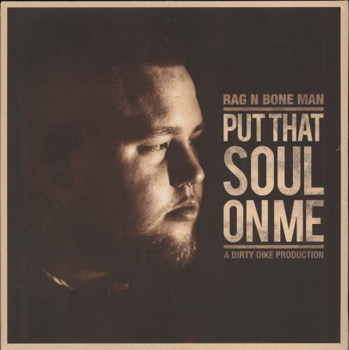 Rag N Bone Man Put That Soul On Me - Orange & Black Vinyl - Sealed 12" vinyl single (12 inch record / Maxi-single) UK 1GH12PU775717