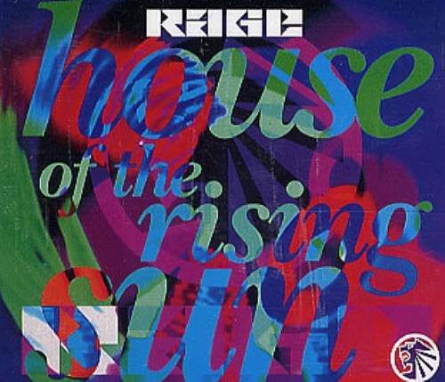 Rage (Pop) House Of The Rising Sun CD single (CD5 / 5") UK EGAC5HO177453