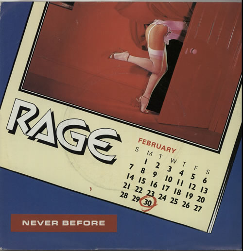 Rage (UK Rock) Never Before 7" vinyl single (7 inch record / 45) UK A0G07NE638174