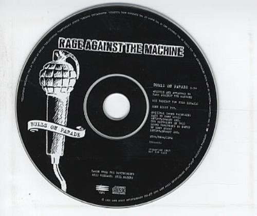 Rage Against The Machine Bulls On Parade CD single (CD5 / 5") UK RAGC5BU64603
