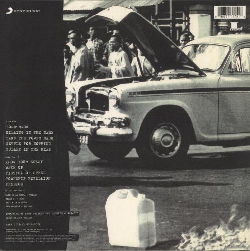 Rage Against The Machine Rage Against The Machine - 180gm vinyl LP album (LP record) UK RAGLPRA866995