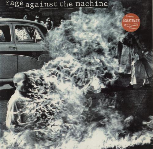 Rage Against The Machine Rage Against The Machine - Hype Stickered - EX vinyl LP album (LP record) Dutch RAGLPRA850283