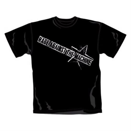Rage Against The Machine Ragin Star T-Shirt - Medium t-shirt UK RAGTSRA398612
