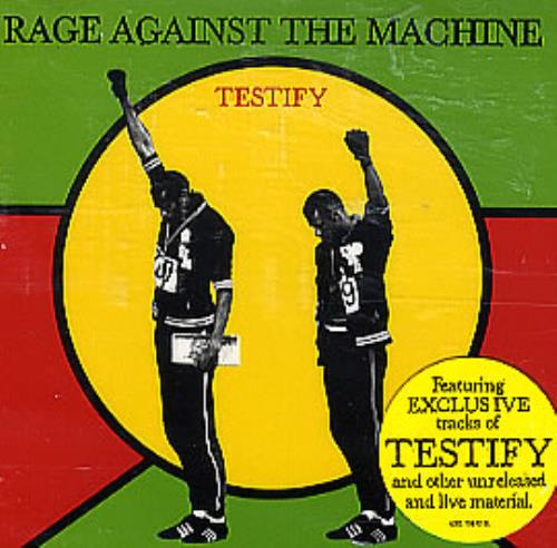 Rage Against The Machine Testify CD single (CD5 / 5") US RAGC5TE291144