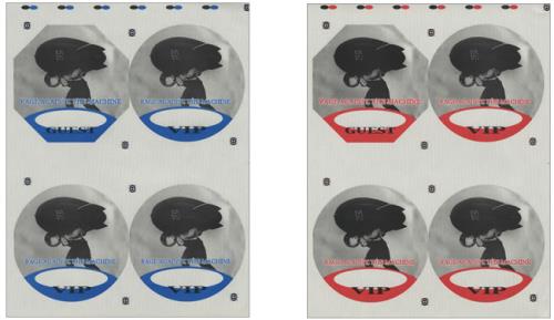 Rage Against The Machine Tour Passes - Uncut Sheets tour pass US RAGTPTO428659