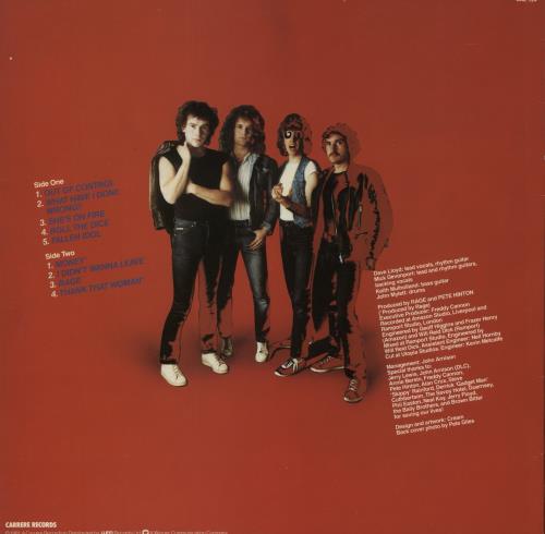 Rage Out Of Control vinyl LP album (LP record) UK YGYLPOU872949