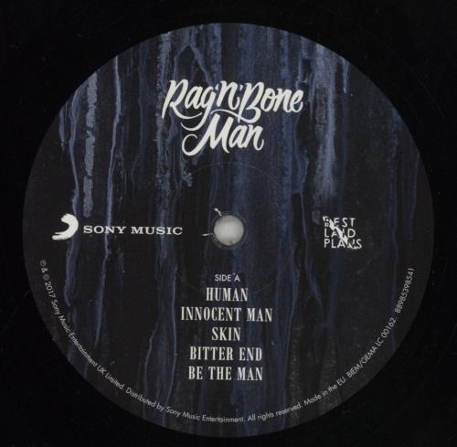 Rag'n'Bone Man Human 2-LP vinyl record set (Double LP Album) UK Z6H2LHU779895