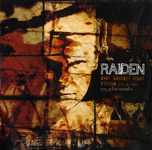 Raiden Bare Knuckle Fight/Psycho 12" vinyl single (12 inch record / Maxi-single) UK R4J12BA559852