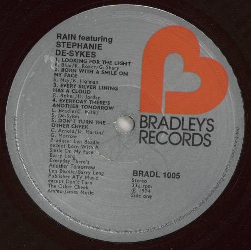 Rain (70S) Rain - Hype Stickered Sleeve vinyl LP album (LP record) UK R8ILPRA611619