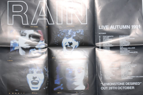 Rain (UK) Lemonstone Desired - Poster sleeve 10" vinyl single (10 inch record) UK RAI10LE603611
