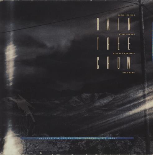 Rain Tree Crow Blackwater + Art Print 12" vinyl single (12 inch record / Maxi-single) UK RCR12BL97331