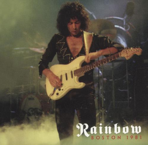 Rainbow Boston 1981 CD album (CDLP) US RBOCDBO739875