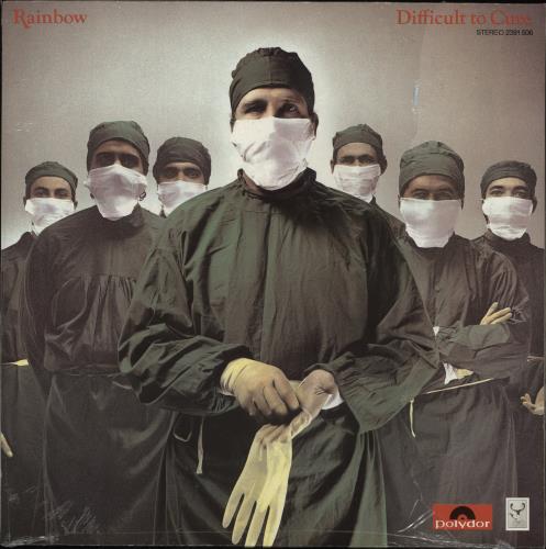 Rainbow Difficult To Cure - Shrink vinyl LP album (LP record) German RBOLPDI865597