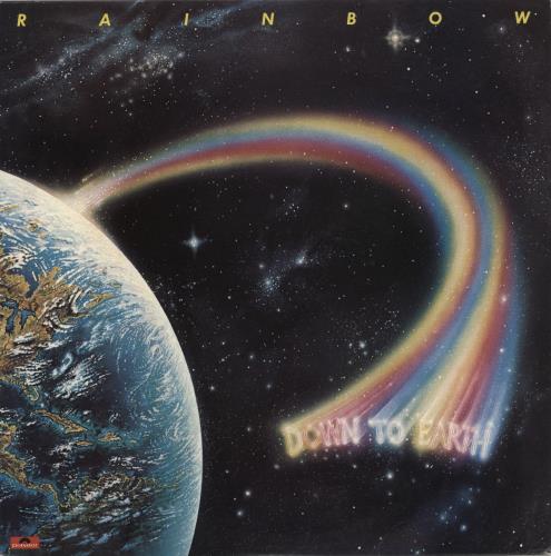 Rainbow Down To Earth - Black Vinyl - Complete vinyl LP album (LP record) UK RBOLPDO873495