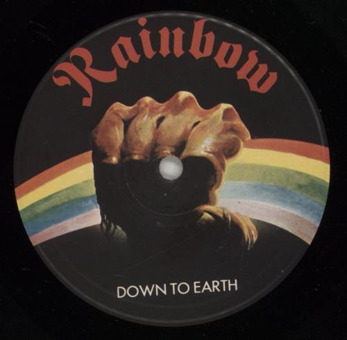 Rainbow Down To Earth - Black Vinyl - Complete vinyl LP album (LP record) UK RBOLPDO873495